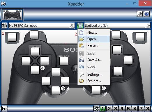 how to use xpadder