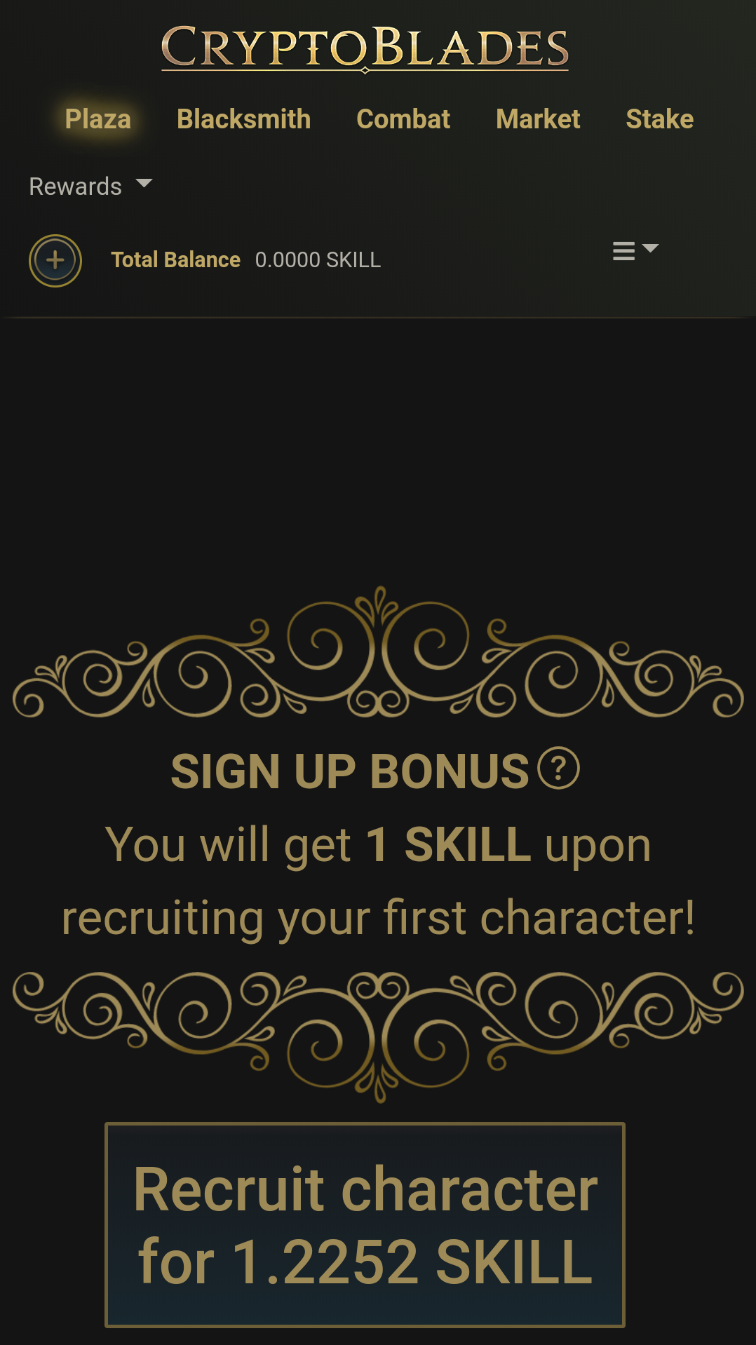 Cryptoblades You Have Hidden The Wallet Warning