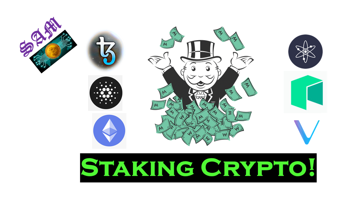 how does staking crypto make money