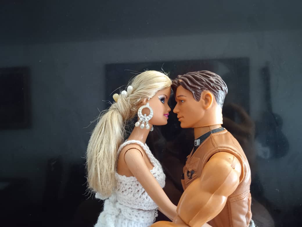 barbie and ken making out