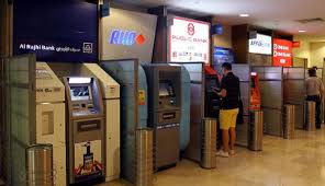 First ATM machine in Malaysia